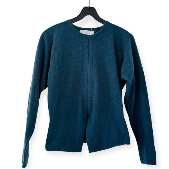 Shirin Sweaters - Shirin Women’s 100% Cashmere Split Hem Long Sleeve Sweater Size Medium